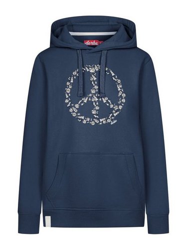 Derbe Hoodie Peace Damen Kapuzenpullover (1-tlg)