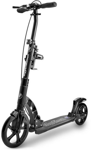 Hypermotion Scooter Roller für Erwachsene REGAMO - schwarz