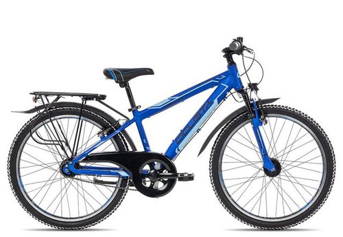 Ciclista Kinderfahrrad Adventure 7 24, 7 Gang Shimano Nexus 7 Rücktritt Schaltwerk, Nabenschaltung Rücktritt, Jugendfahrrad 24 Zoll blau