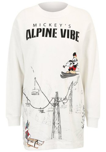 Frogbox Sweatshirt Mickey's Alpine Vibe mit modernem Design