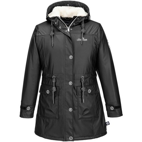 Schietwetter Regenmantel Damen Regenjacke Goldfell Gerda