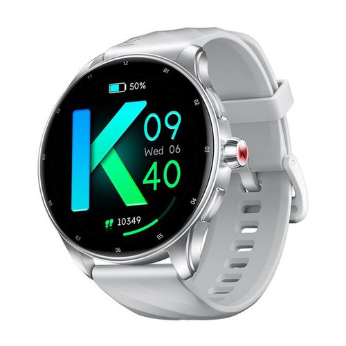 Modfu Smart Watch Armbanduhr Sportuhr Fitness Uhr Uhren Tracker Damen Herren Smartwatch (1,43 Zoll) 300mAh Li-Ionen Armband Fitnessuhr mit 100+ Sportmodi, 1-tlg., IP68 Wasserdicht, Bluetooth Anrufe, iOS/Android, Touchscreen, Pulsmesser Schrittzähler Schlafmonitor Aktivitätstracker usw