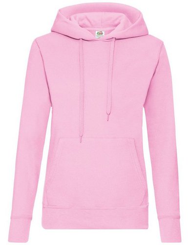 Fruit Of The Loom Kapuzensweatshirt Classic Hooded Sweat Lady-Fit