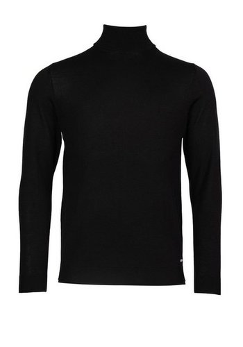 Roy Robson Sweatshirt HERREN-PULLOVER 1/1 ARM, BLACK