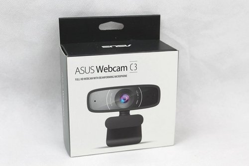 Asus Webcam C3 Full HD USB-Kamera mit Mikrofon, zusammenklappbar Full HD-Webcam