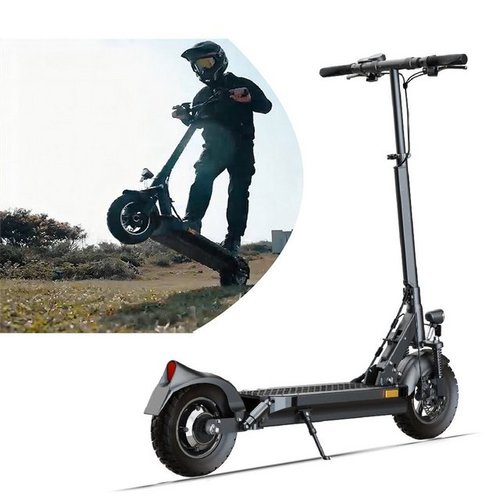 Zwheel E-Scooter 10" E Scooter Straßenzulassung ABE, 1300Wh Akku 100km Reichweite, 500,00 W, 20,00 km/h, klappbar, Sicheres Bremsensystem, Geeignet für den Geländelauf