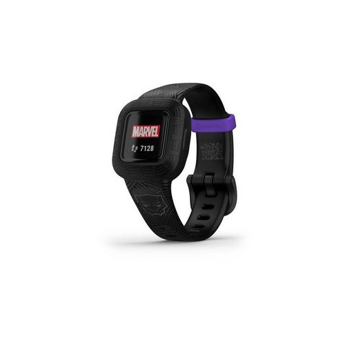 Garmin vivofit jr. 3 Marvel Black Panther Tracker für Kinder. Fitnessband, Marvel Black Panther Design, Interaktives Erlebnis für Kinder