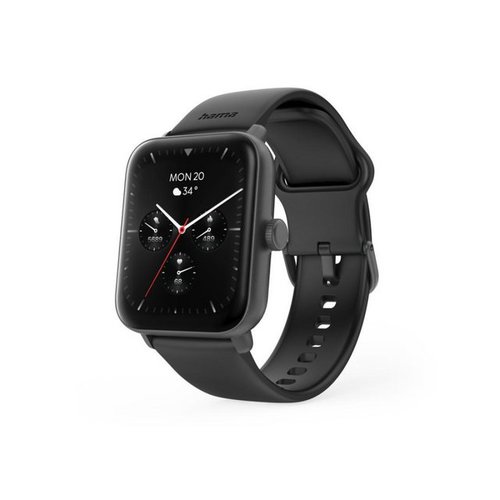 Hama Smartwatch "6010", GPS, TFT-Display 1,65", Telefonfunktion, Smartwatch