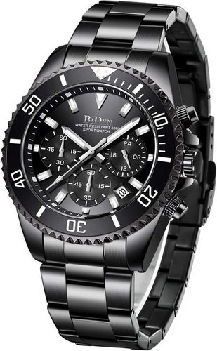 Biden Fur Herren Watch, Stilvolle Multifunktionsuhr: Präzision, Eleganz Vielseitigkeit vereint