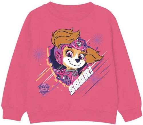 Paw Patrol Sweatshirt Kinder Sweatshirts Pullover Sweater Jungen und Mädchen Dunkelblau oder Pink Gr.92 98/104 110/116 122/128 für 2 3 4 5 6 7 8 Jahre