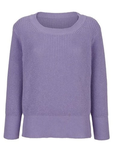 Amy Vermont Sweatshirt Pullover aus angenehmem Grobstrick