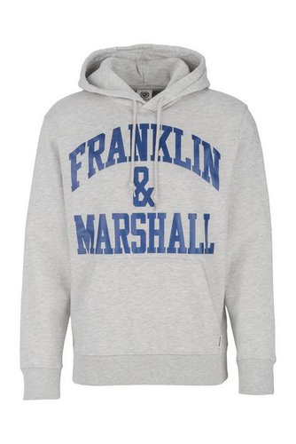 Franklin & Marshall Hoodie Hoodie Maxi Print aus reiner Baumwolle