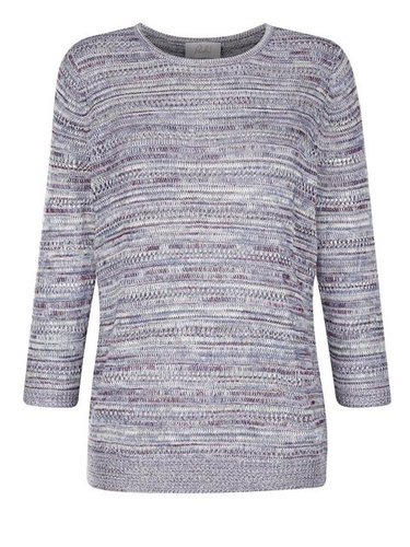 Paola Sweatshirt Pullover im Streifen-Dessin