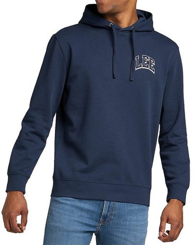 Lee Lee® Kapuzensweatshirt Regular Fit - Logo Hoodie Navy