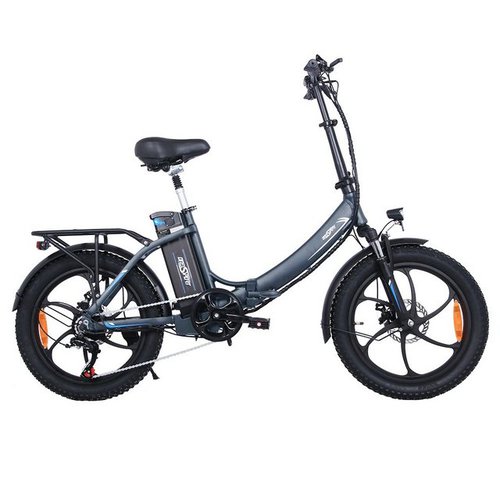 Onesport E-Bike OT16, 350W Motor 48V15Ah Batterie 25km/h Max Geschwindigkeit Scheibenbremsen