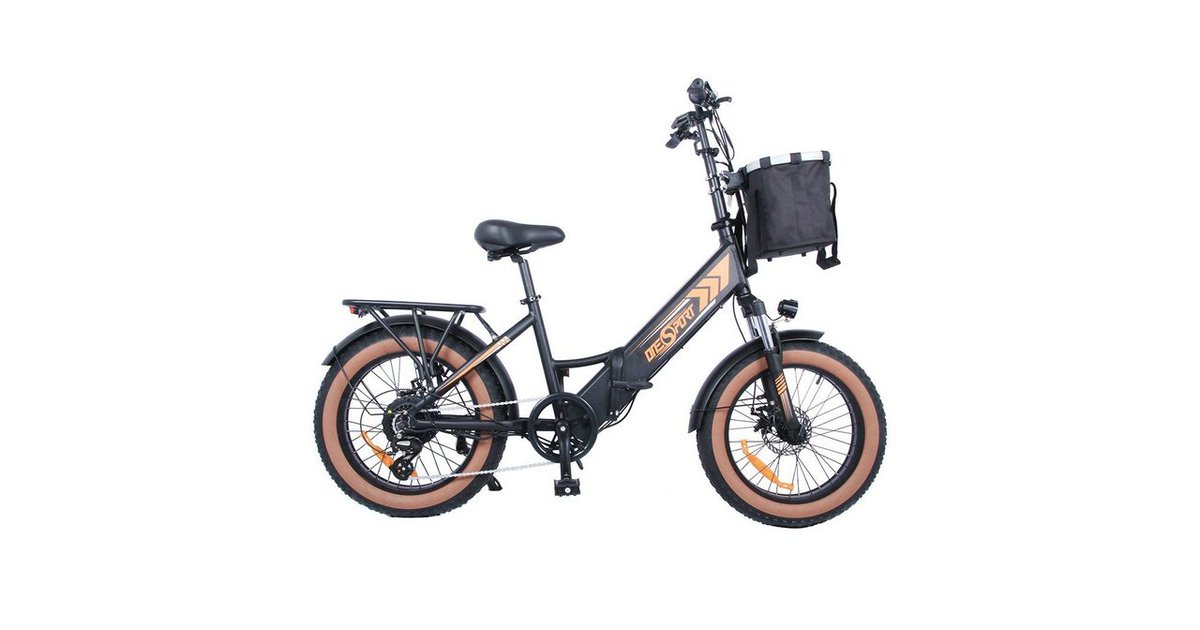 Onesport E-Bike OT29, Heckantrieb 25-32km/h Max Geschwindigkeit 48V ...