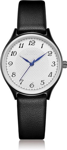 Civo Täglich wasserdicht bis 3 ATM Watch, Elegante mit Lederarmband Zeitloses Design, Komfort und Funktionalität