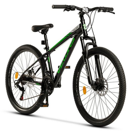 Carpat Sport Mountainbike 26 Zoll MTB für Damen Herren, 21 Gang Shimano, Kettenschaltung, Mechanische Scheibenbremse, Jugendfahrrad MTB Hardtail Fahrrad