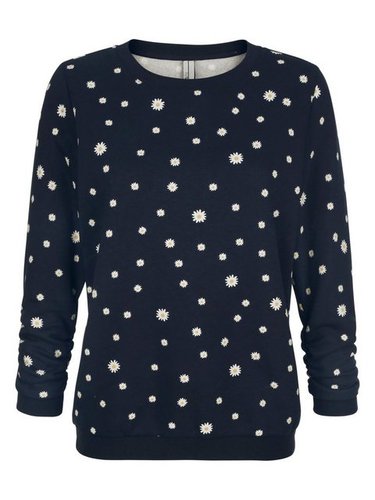 Dress In Sweatshirt Sweatshirt mit Blümchen-Druck