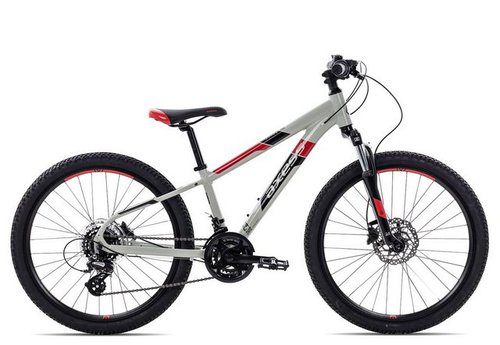 Axess Kinderfahrrad STIPE PRO 24, 16 Gang Shimano Altus RD-M310 Schaltwerk, Kettenschaltung, Kinderrad 24 Zoll Junge Mädchen schwarz/grau