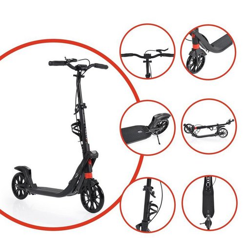 Byox Cityroller Kinderroller Avatar faltbar, Bremse, Flaschenhalter, verstellbar, ABEC-9