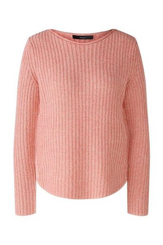 Oui Sweatshirt Pullover, rose orange/yel