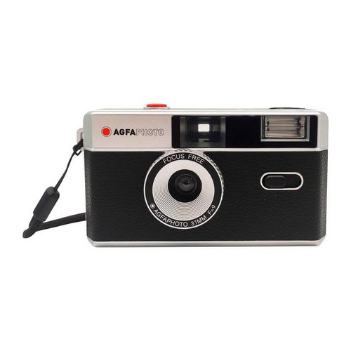 Agfa 35mm Sofortbildkamera (Wiederverwendbar, Fester Fokus)