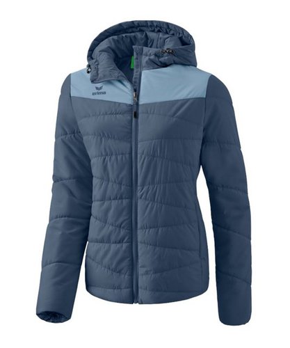 Erima Trainingsjacke Steppjacke Damen Kapuze_Kordelzug
