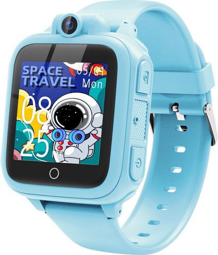 Awatty für Jungen& Mädchen Spielzeug für Kinder 3 4 5 6 7 8 9 10 11 12 Jahre Smartwatch, mit Micro SD Karte, Kamera, 14 Spiele, Musik, Wecker