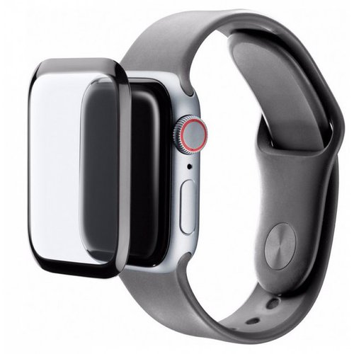 Cellularline Glas für Apple Watch 40mm - Displayschutz. Watch, Für Apple Watch 40 mm, Extrem flexibles Hybridglas