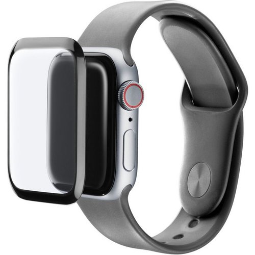 Cellularline Schutzglas für Apple Watch 4/5 44mm von Cellularline. Watch, Apple Watch 4/5, 44 mm, Extra bruchsicher und vollständiger Displayschutz