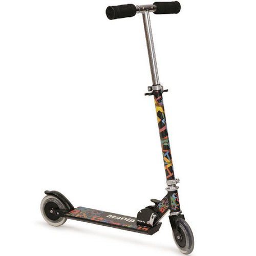 Moni Cityroller Kinderroller Magic PU-Räder, Scooter Höhe einstellbar, zusammenklappbar, PU-Räder 125 mm