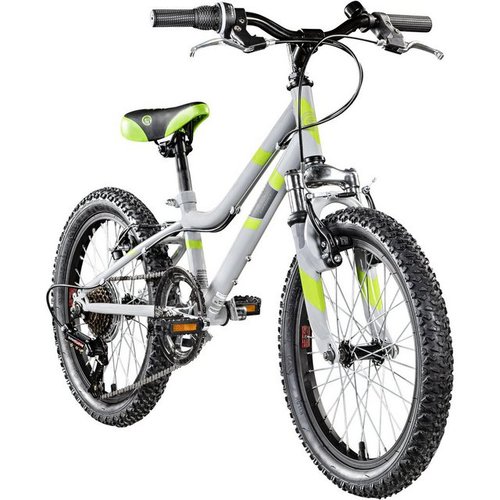 Galano Kinderfahrrad GA20, 7 Gang, Kettenschaltung, Kinderfahrrad 18 Zoll 115 - 130 cm Mädchen Jungen Fahrrad ab 5 Jahre