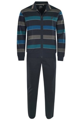 Hajo Sweatshirt Herren Homewear Anzug, 2-tlg. Set - Klima-Komfort