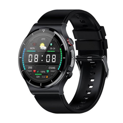 Knauermann Pro Plus Smartwatch (3,5 cm/1,4 Zoll), inkl. Ladestation