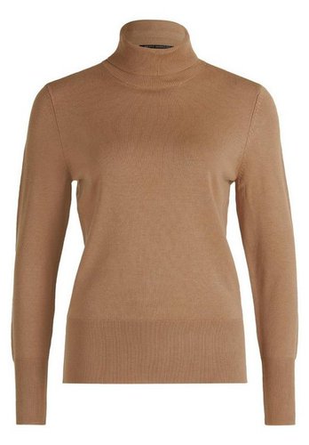 Betty Barclay Sweatshirt Strickpullover Kurz 1/1 Arm, Camel Melange