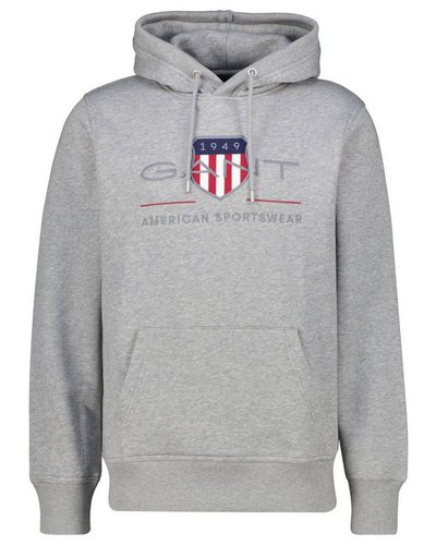 Gant Sweatshirt Herren Hoodie ARCHIVE SHIELD Regular Fit (1-tlg)