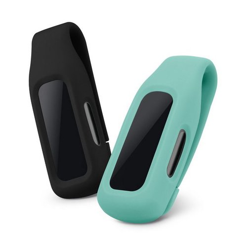 Kwmobile 2x Clip Halter für Fitbit Inspire 3 / Inspire 2 / Ace 3 Smartwatch, Silikon Fitnesstracker Holder