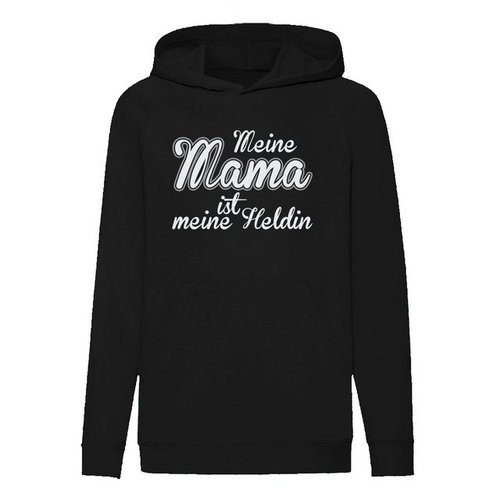 G-graphics Hoodie Meine Mama ist meine Heldin Kinder Hoodie / Kapuzenpullover, Mit Spruch / Sprüche / Print / Motiv