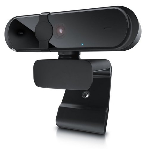 Aplic Full HD-Webcam (FHD, 1080p, 1920 x 1080, Mikrofon, Abdeckung, Sichtschutz, Autofokus, Low Light, für PC & MAC)