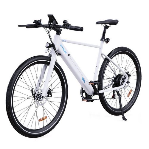 Hitway E-Bike 700c, 700c Elektro-Mountainbike 36V 12AH, 7-Gang-Shimano,250W Elektrofahrrad