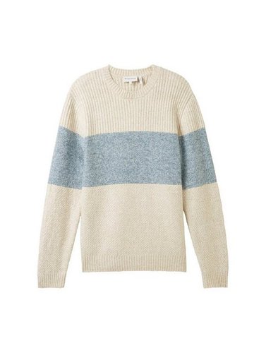 Tom Tailor Sweatshirt cosy twotone structured knit