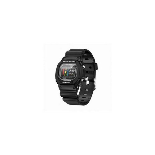 Maxcom VitaTrack 0.96'' Fitness Smartwatch Schwarz Smartwatch, 1-tlg.