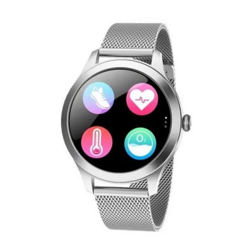 Maxcom VitalFlow Pro Smartwatch Silber Fitnessuhr, 1-tlg.
