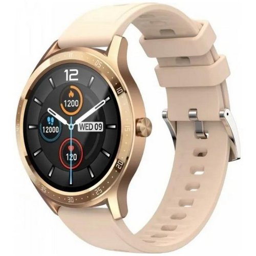 Maxcom MaxFit Pro Smartwatch Gold Smartwatch, 1-tlg.