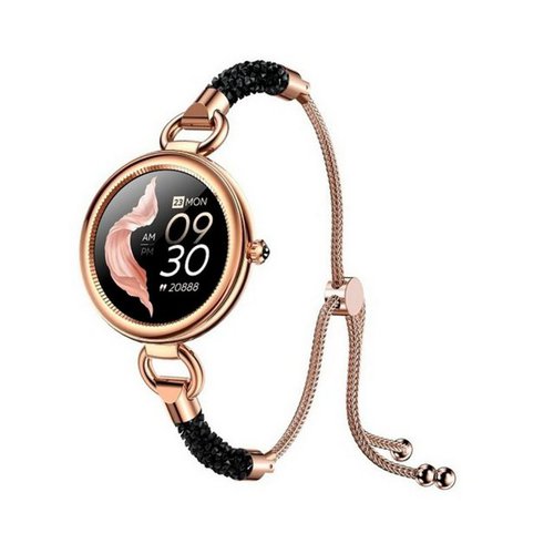 Maxcom Crystal Harmony Smartwatch Rosa Watch, 1-tlg.