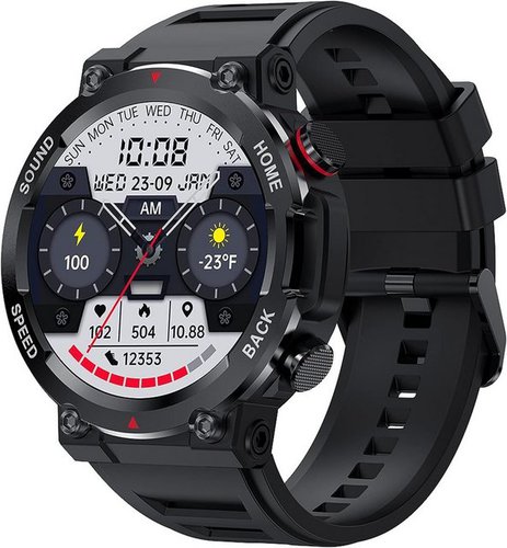 Findtime Smartwatch Fitness Uhr Herren Findtime Fitness Tracker S2