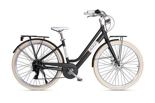 Venice - I Love Italy E-Bike, 7 Gang, Shimano 7-Gang Kettenschaltung, 252 Wh Akku, Elektro-Citybike VICTORIA LADY 28 Zoll