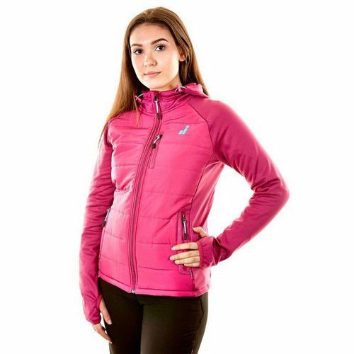 Joluvi Trainingsjacke Sportjacke für Frauen Hybrid Pink
