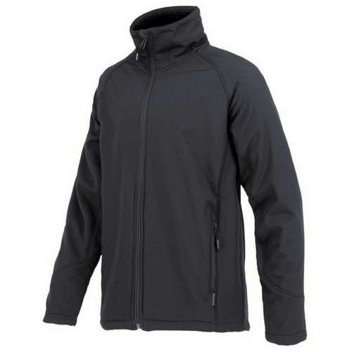 Joluvi Trainingsjacke Sportjackefür Herren Softshell Sherpa Schwarz